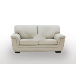 Hotdeal reno ２seatpu leather sofa black